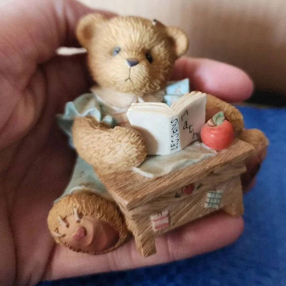 1996 Cherished Teddies Linda "ABC 123 You're a Friend To Me" Figurine School - Picture 6 of 7